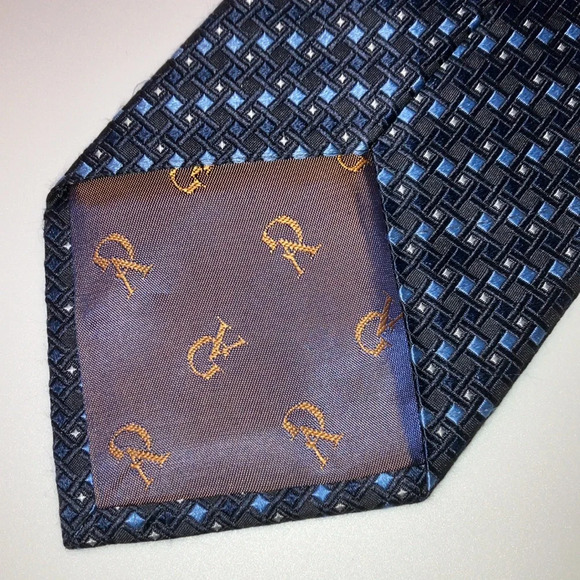 Valerio Garati Pure Silk Neck Tie Length 58” Width 4” - Picture 3 of 3